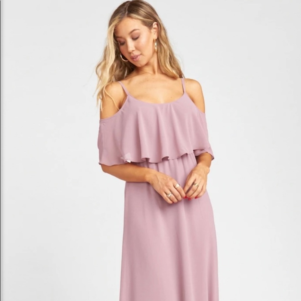 Show me your mumu bridesmaid dress, purple, XXS